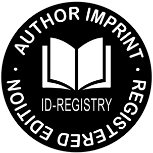 ID1 seal: black background with white writing and border