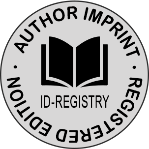 ID4 seal: light grey background with black writing and border